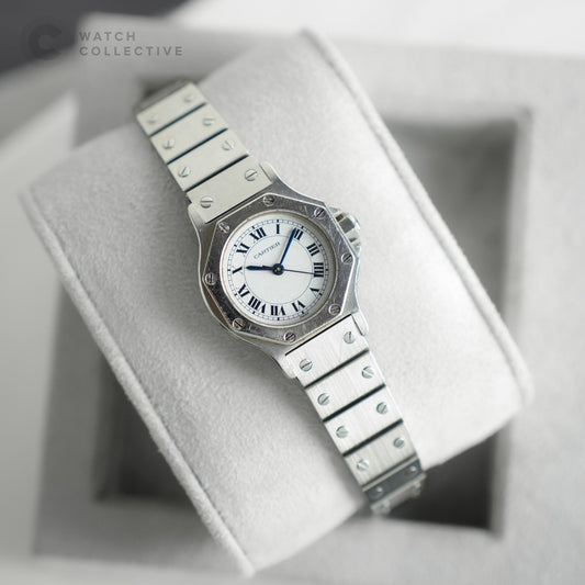Cartier Santos Octagon stainless steel 24x31mm automatic 0906