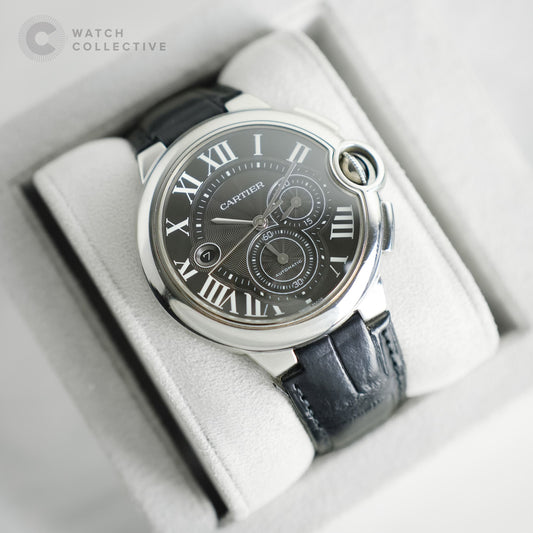 Cartier Ballon Bleu Chronograph XL Stainless steel 44mm automatic W6920052