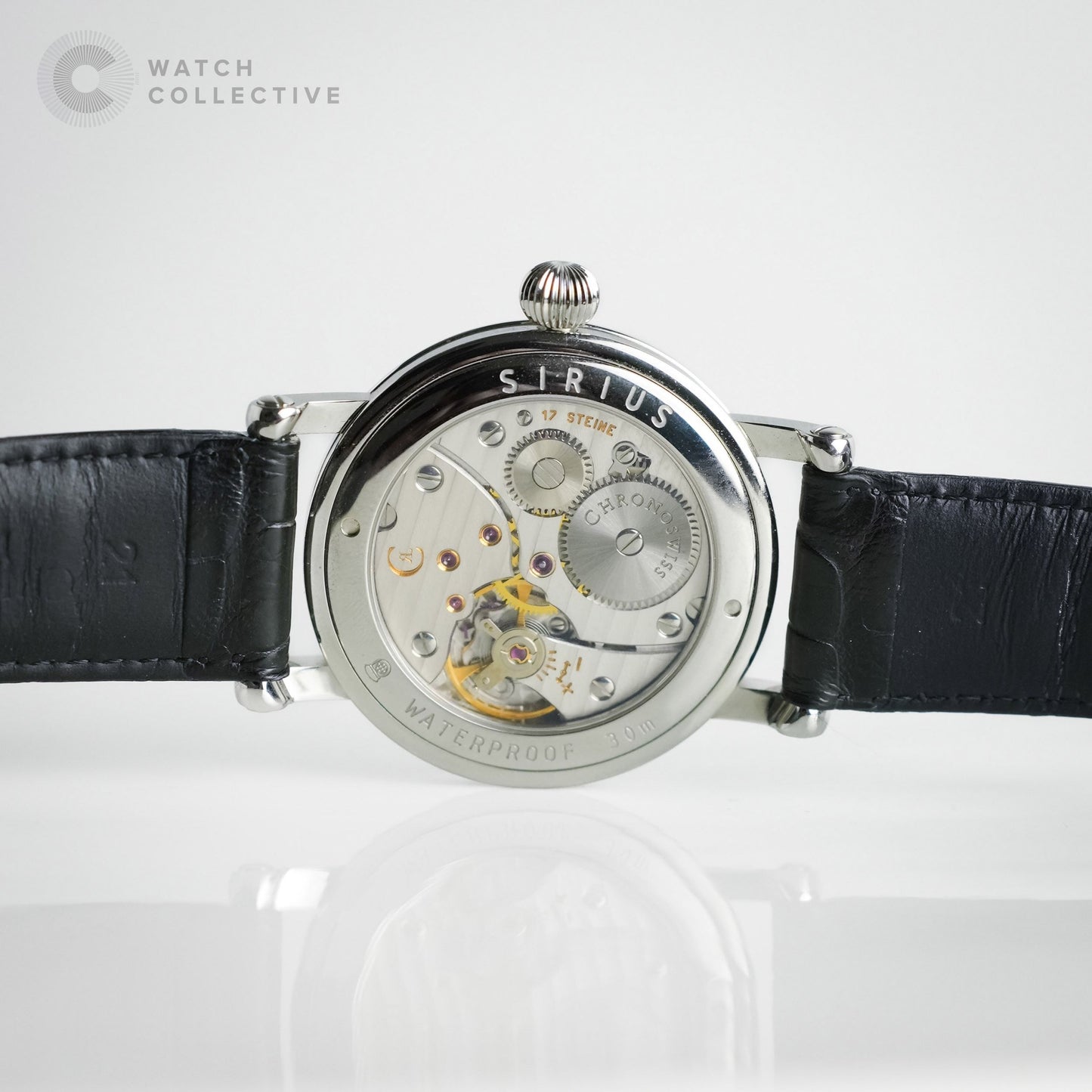 Chronoswiss Sirius stainless steel 40mm Manual CH1023BK