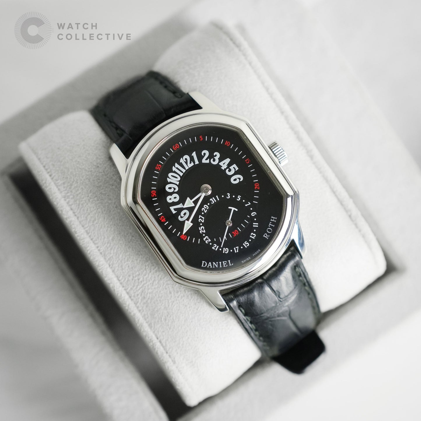 Daniel Roth Retrograde Stainless steel 35mm automatic 807.L.10