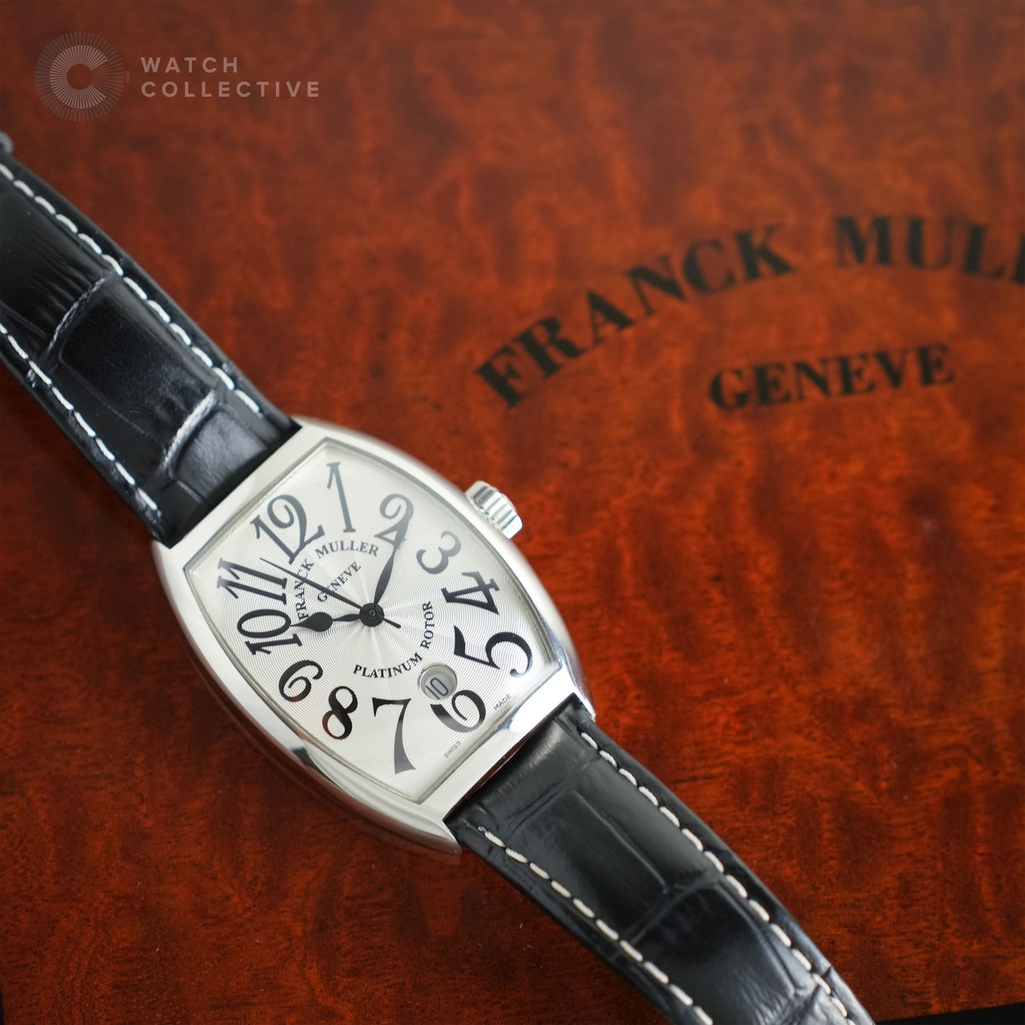 Franck Muller Cintrée Curvex Stainless Steel 35mm Automatic 7851SCDT