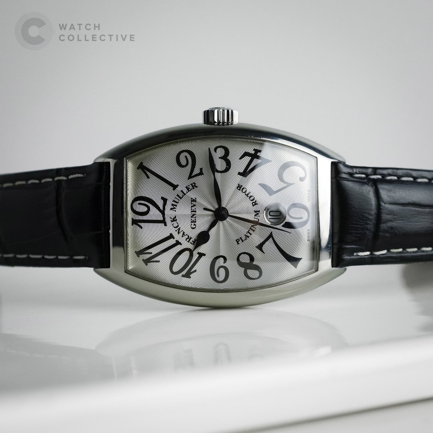 Franck Muller Cintrée Curvex Stainless Steel 35mm Automatic 7851SCDT