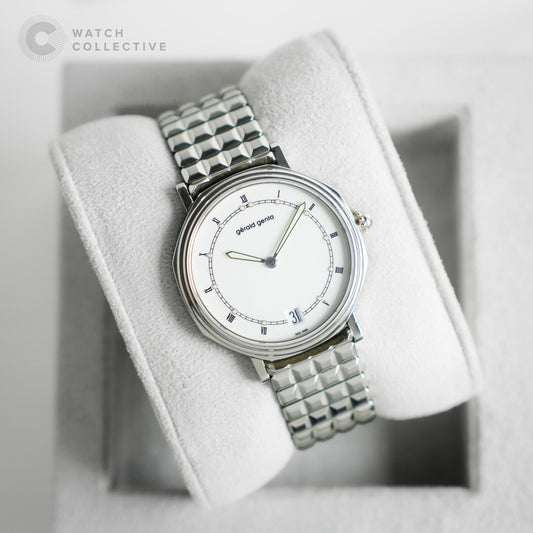 Gerald Genta Stainless Steel 34mm automatic G.3498.7