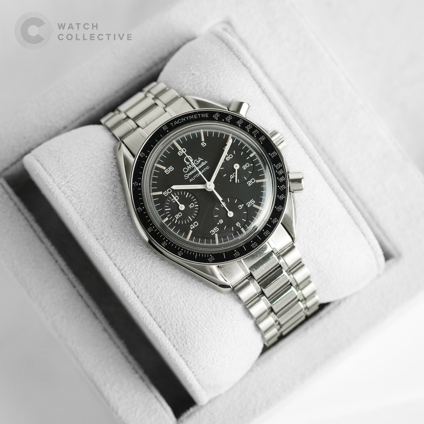 Omega Speedmaster Reduced Stainless Steel 39mm Automatic 3510.50.00