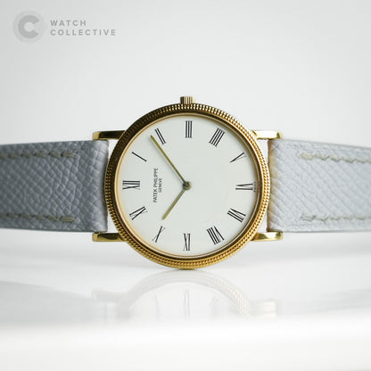 Patek Philippe Calatrava 18k yellow gold 35mm manual winding 3520D