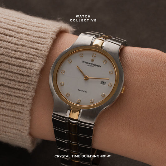 Vacheron Constantin Phidias Two Tone Automatic 33mm Diamond Dial 608434