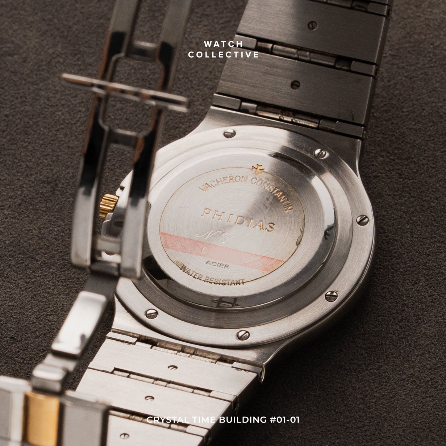 Vacheron Constantin Phidias Two Tone Automatic 33mm Diamond Dial 608434