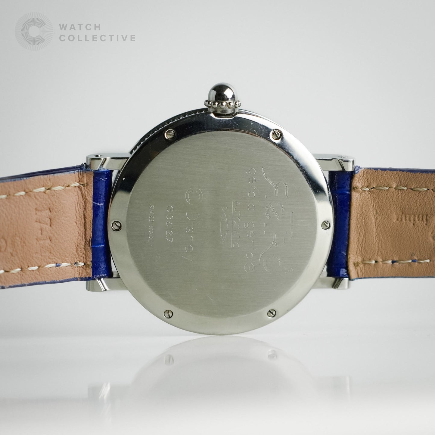 Gerald Genta Retro Fantasy Batter Donald Duck Baseball Stainless Steel 35mm automatic G36127