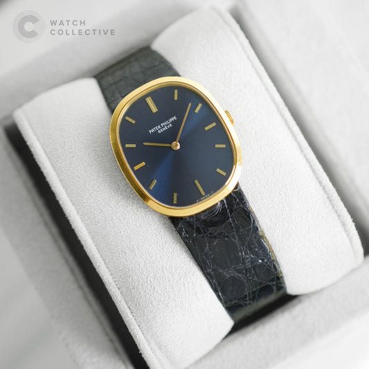 Patek Philippe Ellipse 18k yellow gold 27x32mm manual 3548