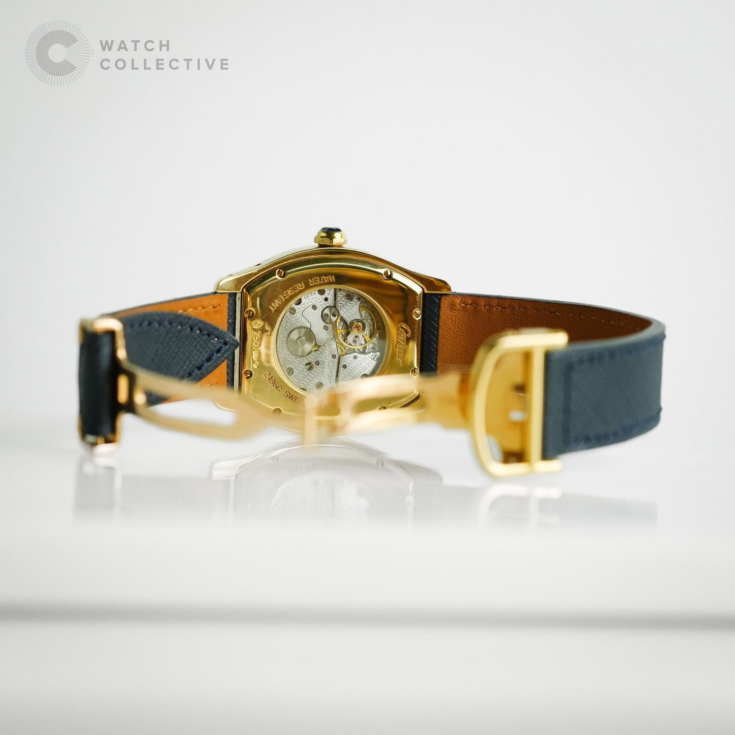 Cartier CPCP Tortue In Yellow Gold LM Size 2496C