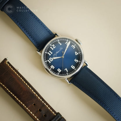 H. Moser & Cie Centre Seconds Blue Dial stainless steel 42mm 8200-1201