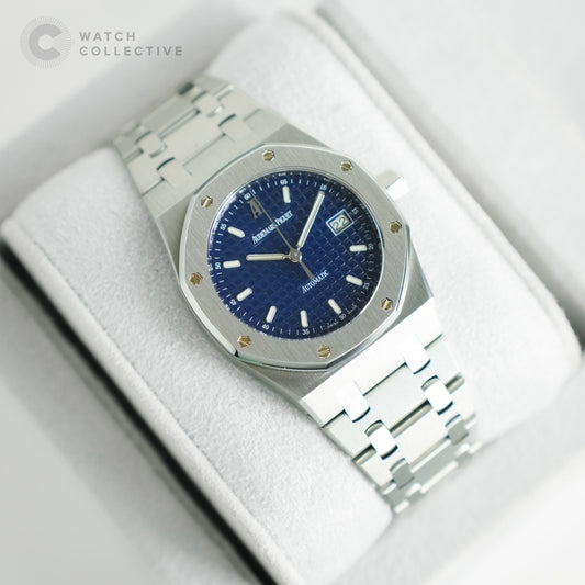 Audemars Piguet Royal Oak 15000ST Blue dial automatic 33mm