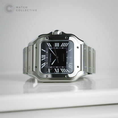 Cartier Santos de Cartier Large Model Black Dial 39.8 mm Automatic WSSA0096