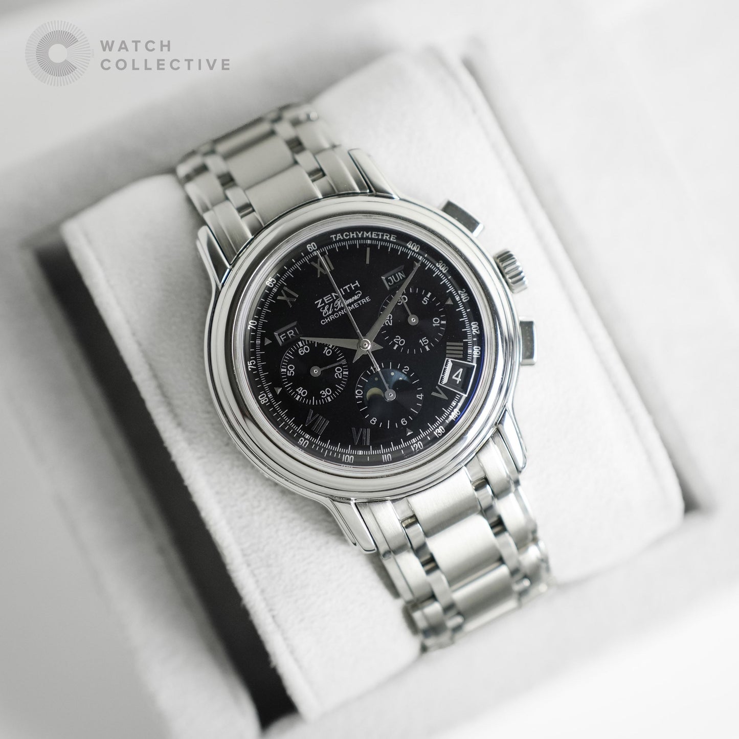 Zenith El Primero Chrono Master Triple Calendar Moonphase 40mm Automatic 01.240.410/21