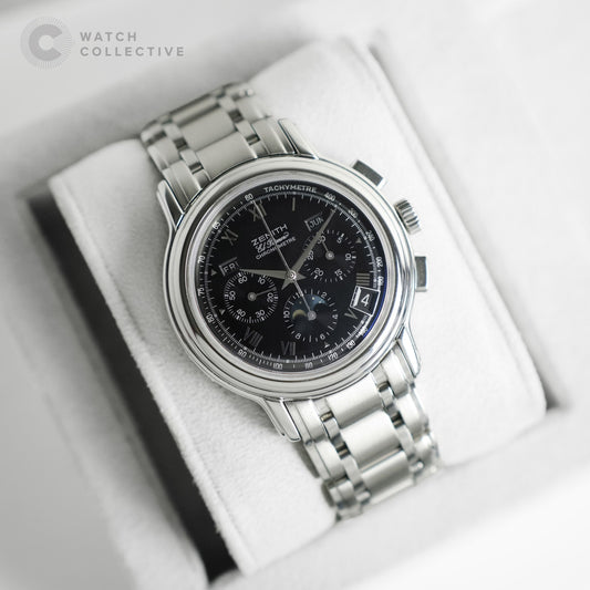 Zenith El Primero Chrono Master Triple Calendar Moonphase 40mm Automatic 01.240.410/21