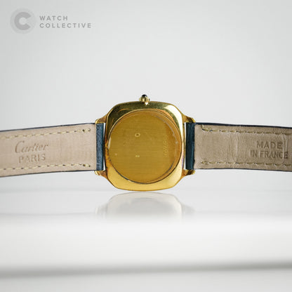 ✌️Deux Ors✌️Cartier Trianon 18k yellow gold 28mm manual 96063