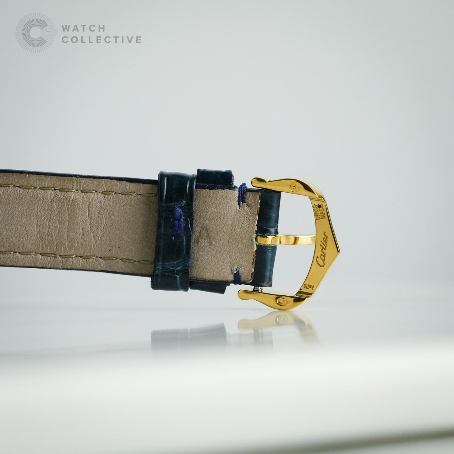 ✌️Deux Ors✌️Cartier Trianon 18k yellow gold 28mm manual 96063