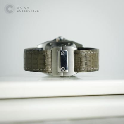 Cartier Santos 100M Stainless steel 33x44mm automatic 2878 Complete Set 2013