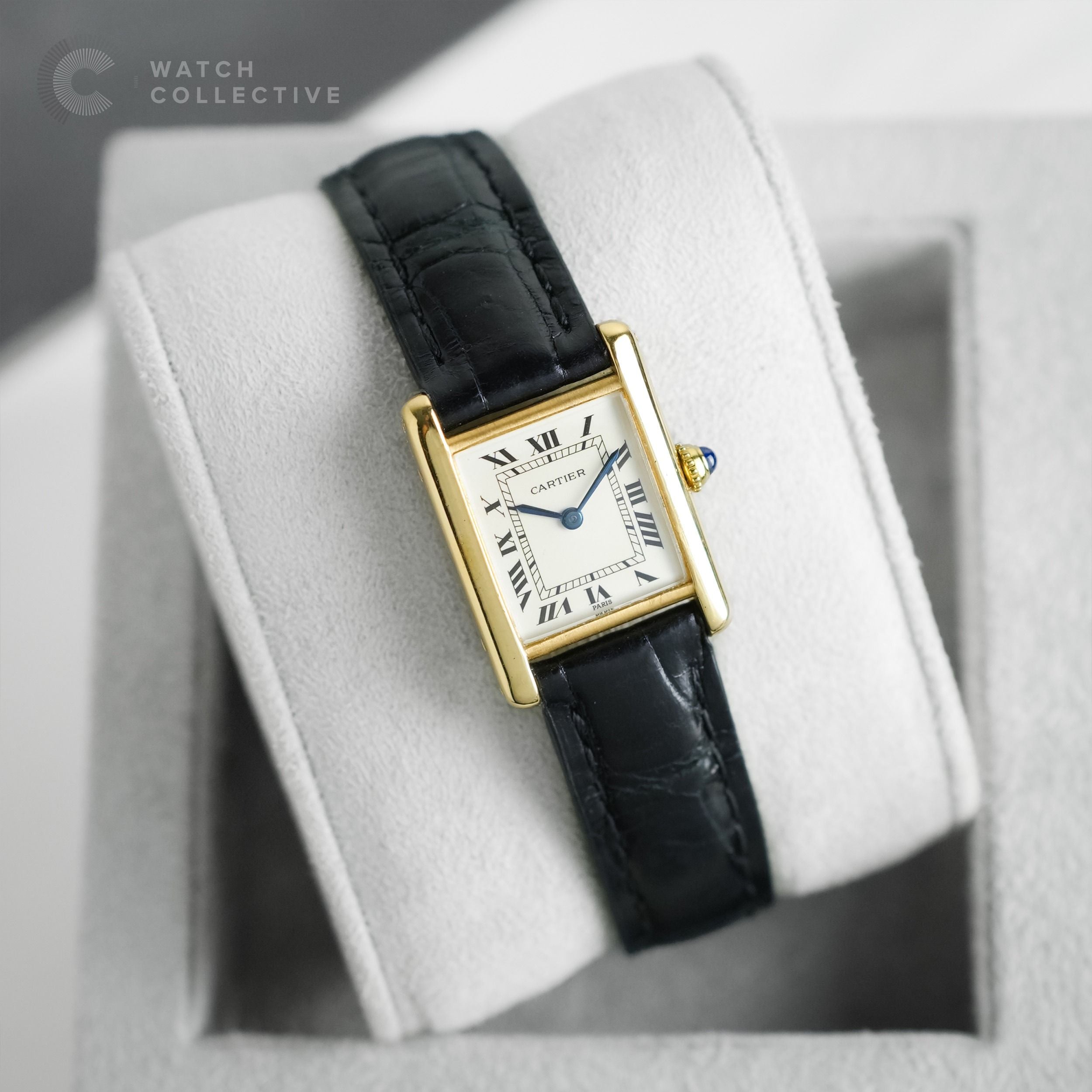 mページ Cartier | Tank Louis 18k yellow gold manual 20mm 78087 | Watch