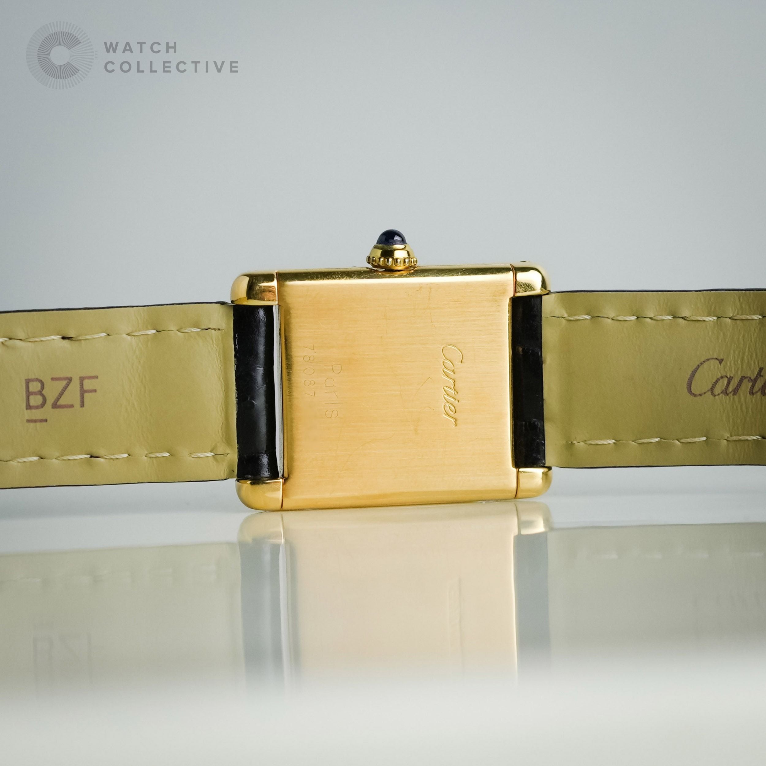 Cartier | Tank Louis 18k yellow gold manual 20mm 78087 | Watch