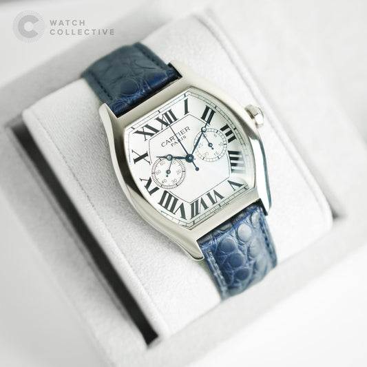 Cartier Tortue XL CPCP Monopussoir 2762 white gold