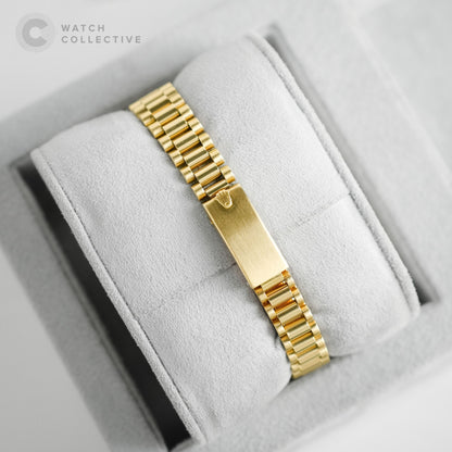 Rolex Oyster Perpetual Champagne dial Lady Datejust 18K yellow gold automatic 6917