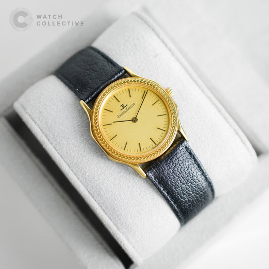 Jaeger-LeCoultre 18k yellow gold quartz 30mm 140.075