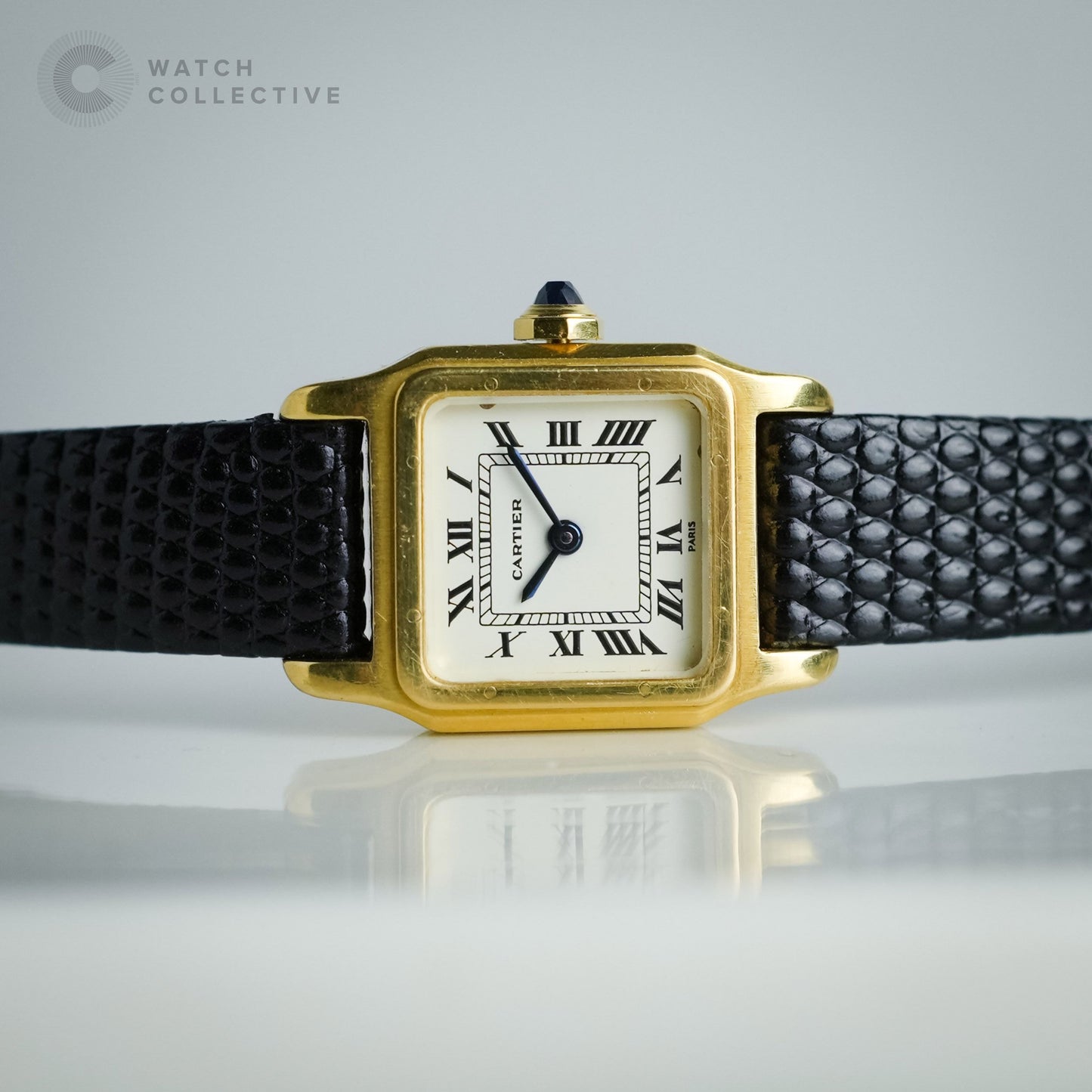 Cartier Santos Dumont 18k yellow gold manual winding 20mm 78098