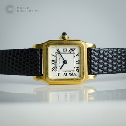 Cartier Santos Dumont 18k yellow gold manual winding 20mm 78098