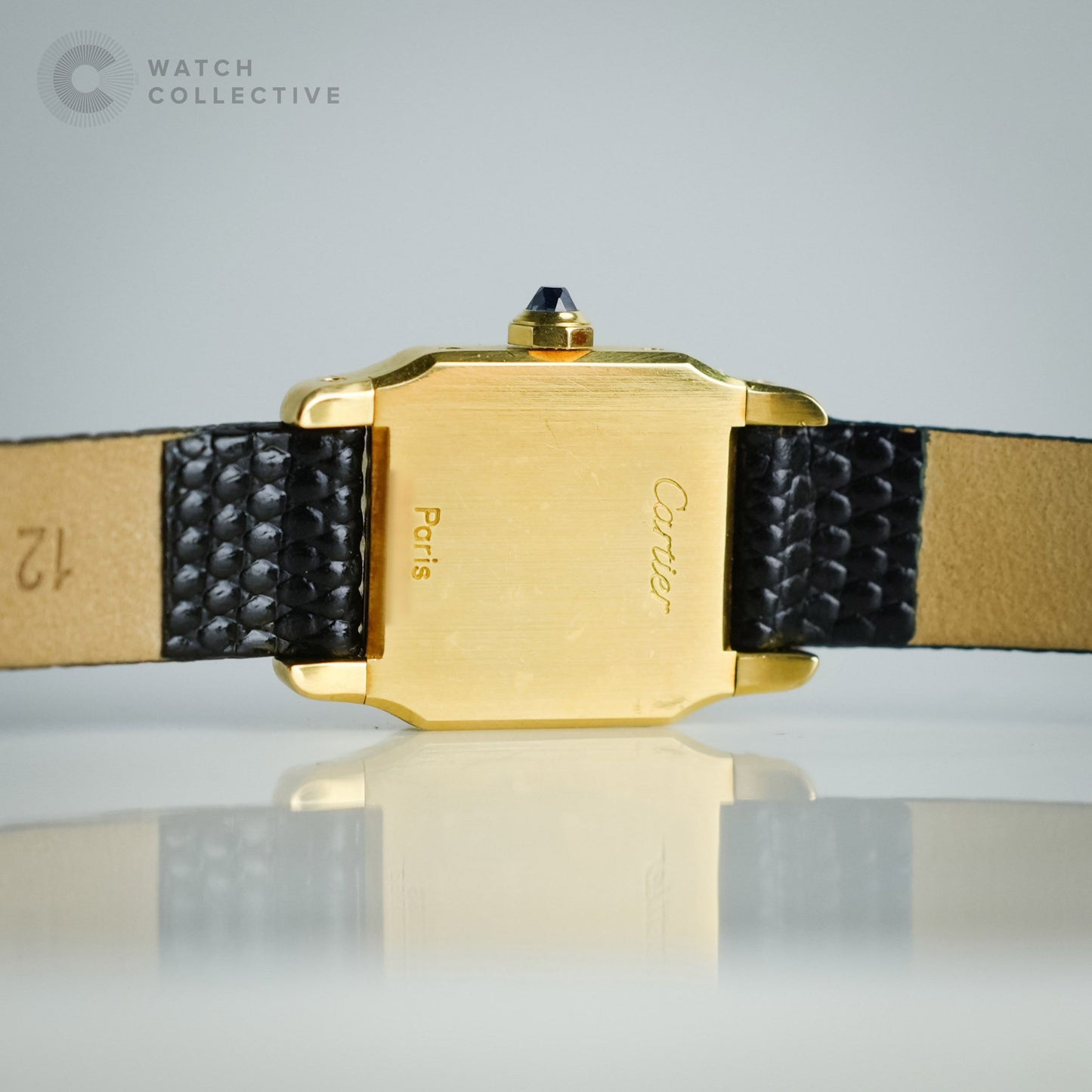 Cartier Santos Dumont 18k yellow gold manual winding 20mm 78098