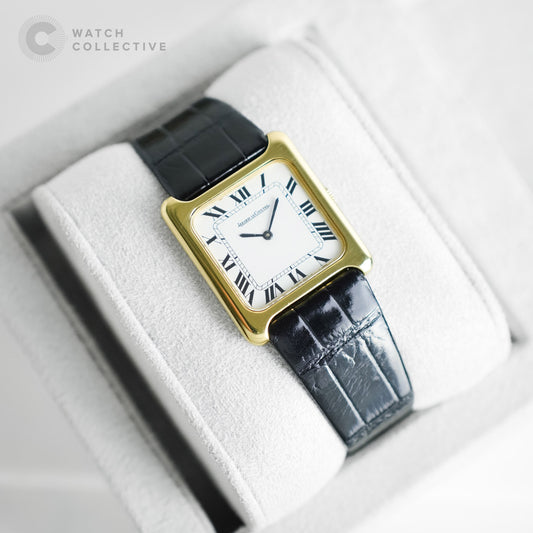 Jaeger-LeCoultre 18K Yellow Gold White Dial 27Mm Manual