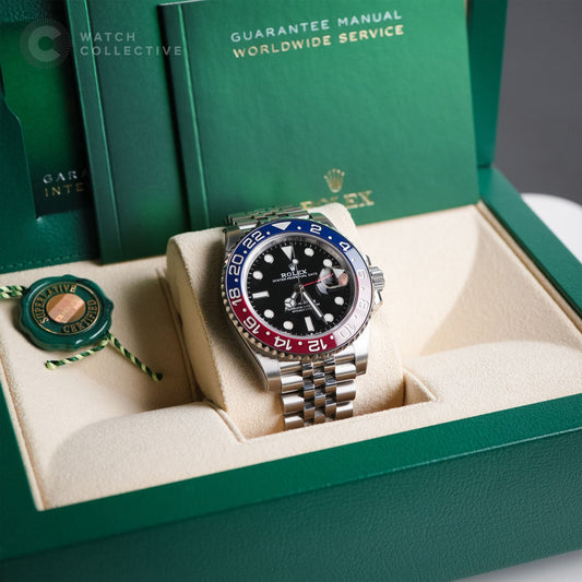 🥂Complete Set 2022🥵 Rolex Pepsi Jubilee Stainless steel 40mm automatic 126710BLRO