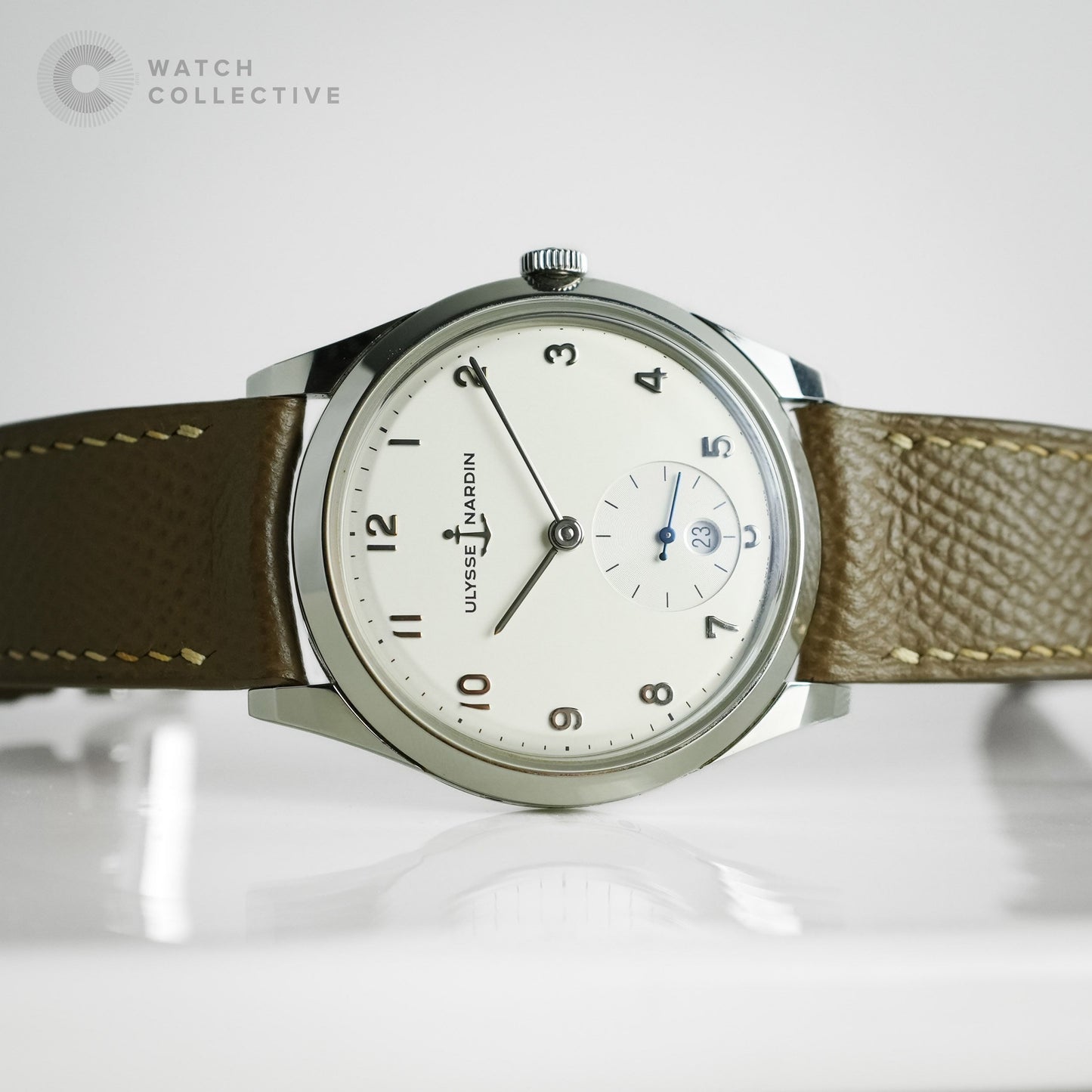 Ulysse Nardin Stainless steel white dial 39mm automatic 3203-900