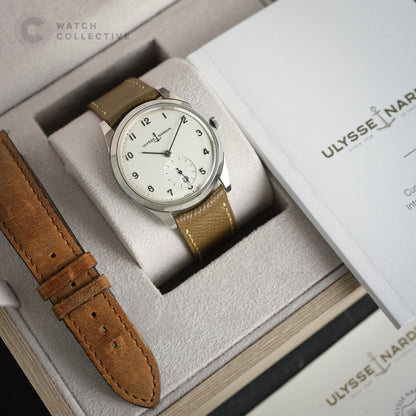 Ulysse Nardin Stainless steel white dial 39mm automatic 3203-900