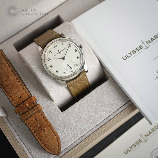 Ulysse Nardin Stainless steel white dial 39mm automatic 3203-900