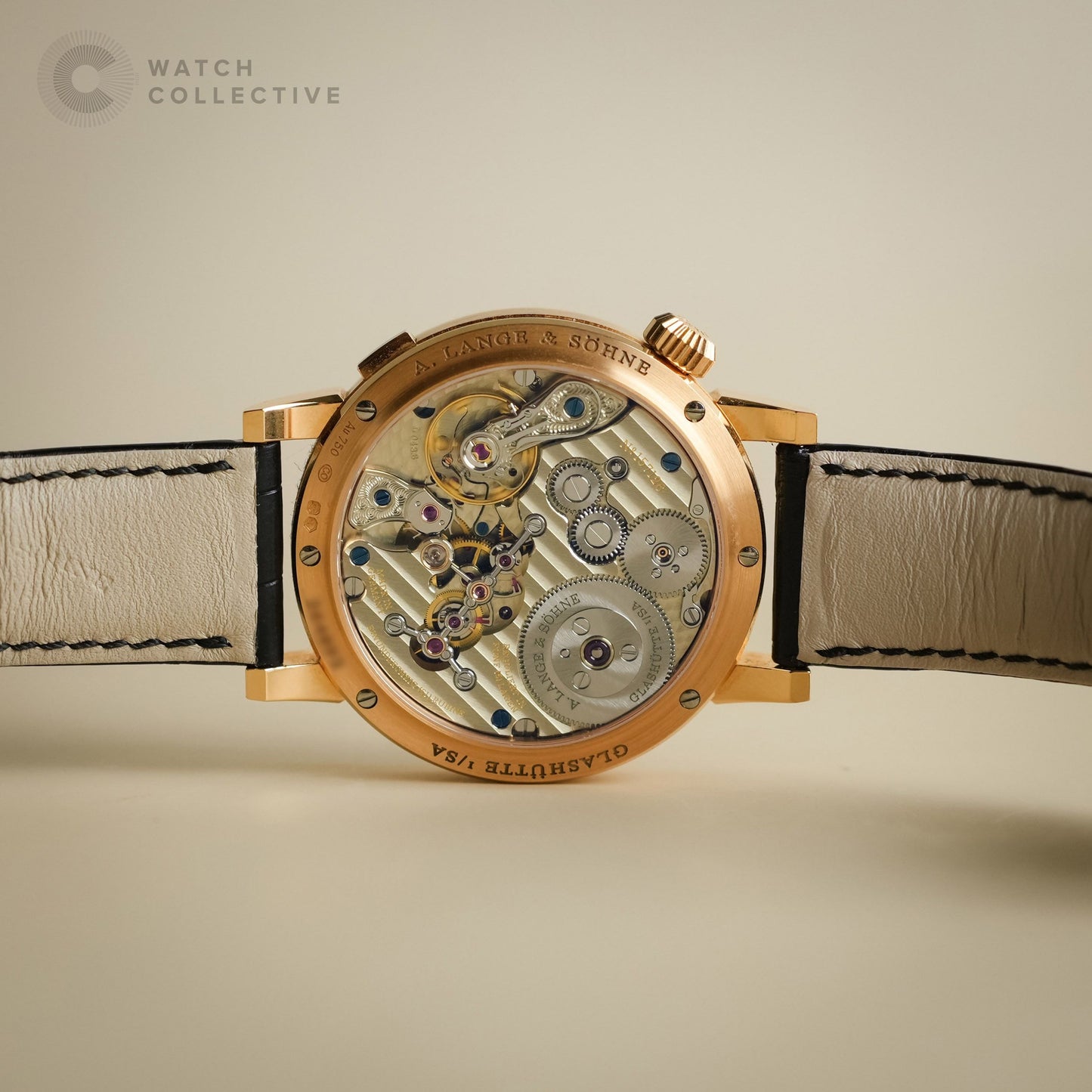A. Lange & Söhne Zeitwerk 18k Rose Gold 42mm automatic 142.031