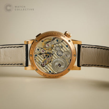 A. Lange & Söhne Zeitwerk 18k Rose Gold 42mm automatic 142.031