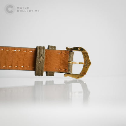 Cartier Baignoire Allongee 18k Rose Gold 48x21mm quartz W1537836