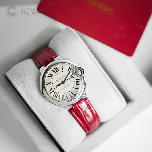Cartier Ballon Bleu Stainless Steel 33mm automatic W6920085
