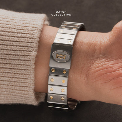 Cartier Santos Gold/Steel 29mm automatic 1172961
