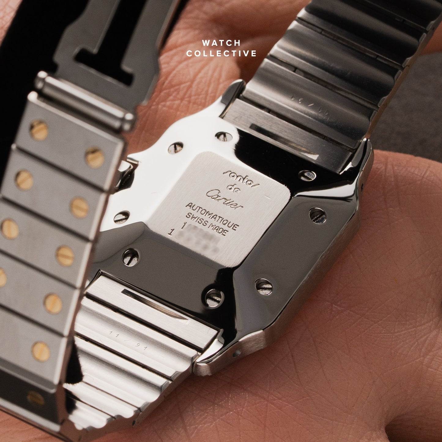 Cartier Santos Gold/Steel 29mm automatic 1172961