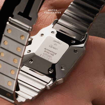 Cartier Santos Gold/Steel 29mm automatic 1172961