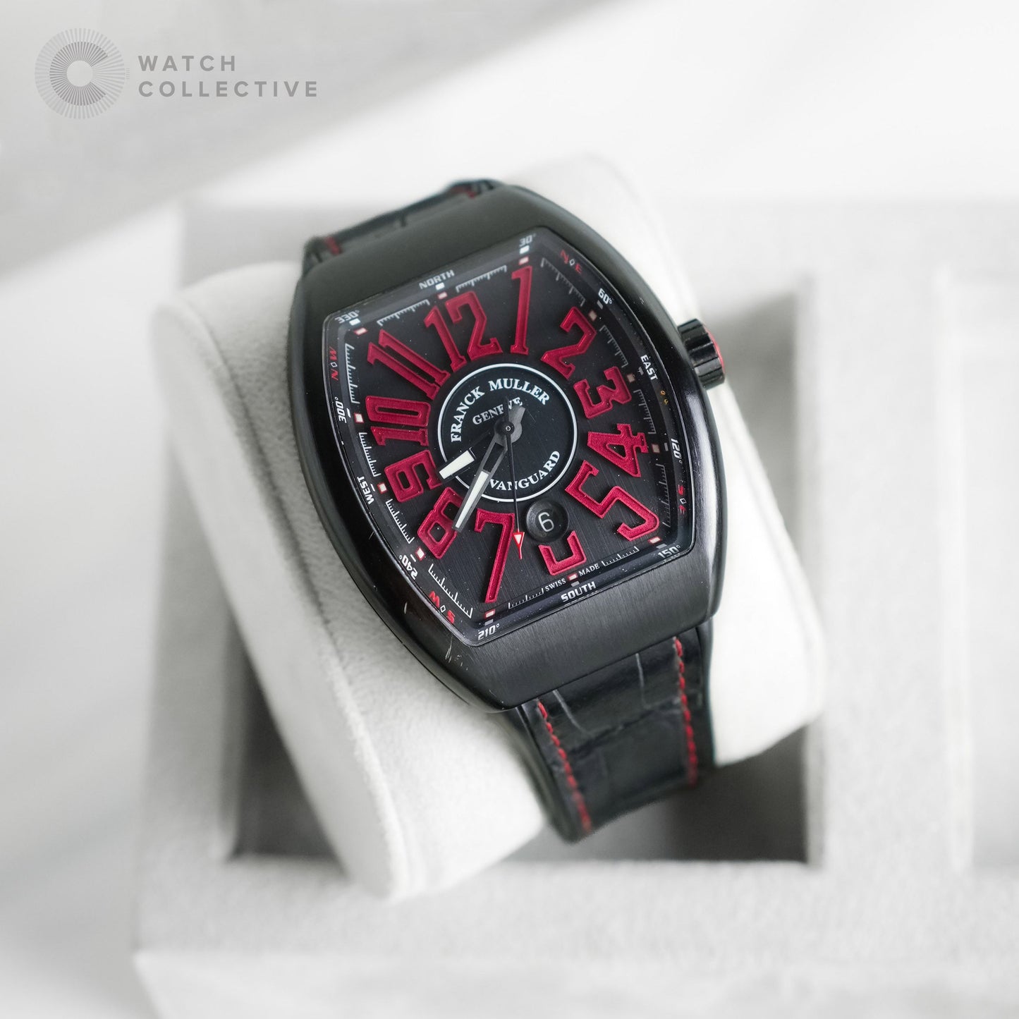 Franck Muller Vanguard Classical Blackout Titanium 45mm automatic V45 SC DT TT NR BR AC NR