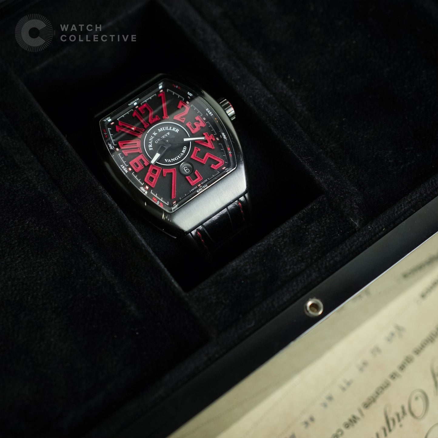 Franck Muller Vanguard Classical Blackout Titanium 45mm automatic V45 SC DT TT NR BR AC NR