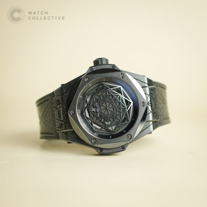 Hublot Big Bang Sang Bleu black dial 45mm Ceramic automatic 415.CX.1114.VR.MXM17