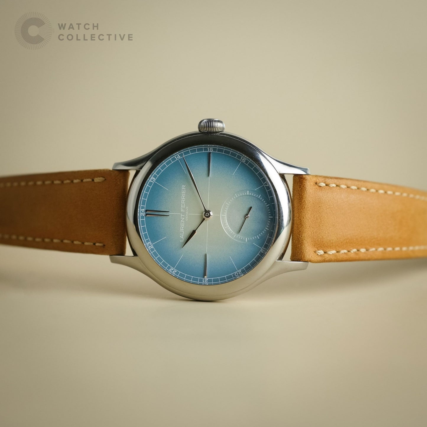 Laurent Ferrier Classic Origin Blue Gradient dial titanium 40mm manual winding LF116.01