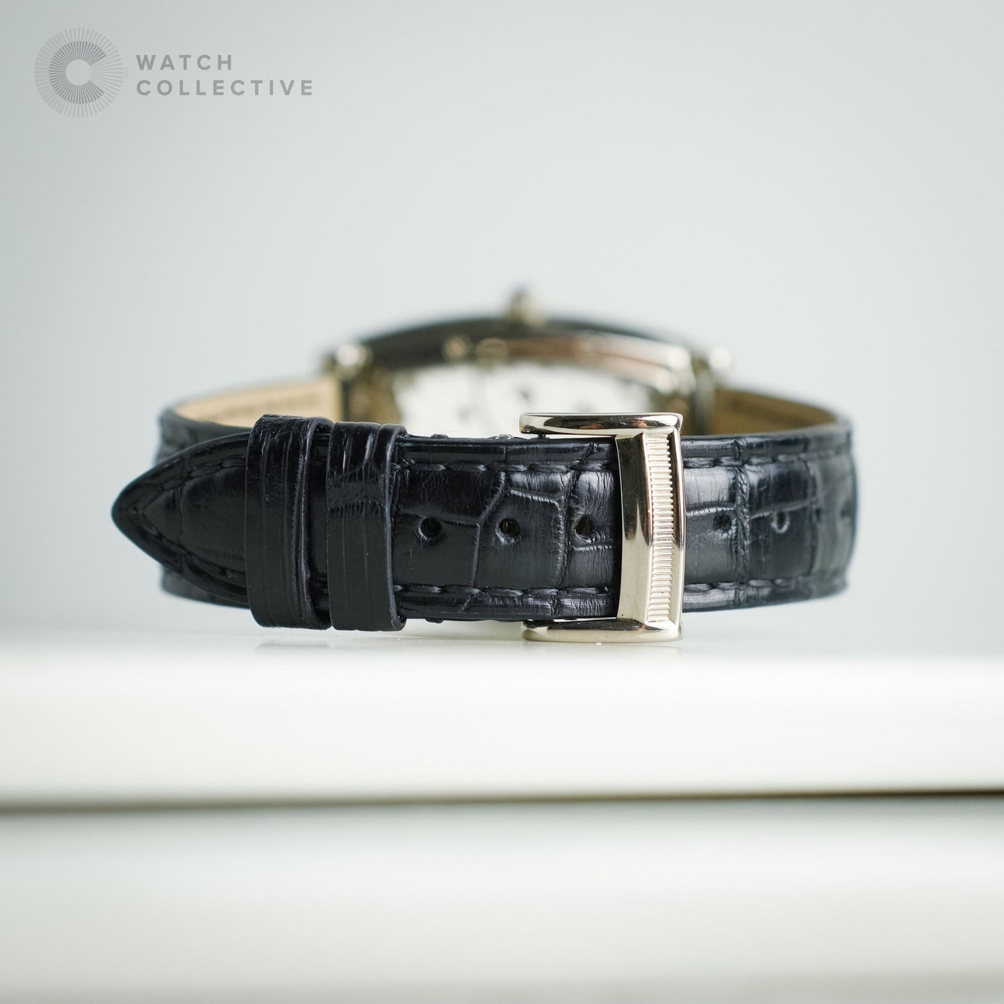 🎁Complete Set🥰 Parmigiani Fleurier Ionica Hebdomadaire 8 days white gold 34 x 45mm manual C02060