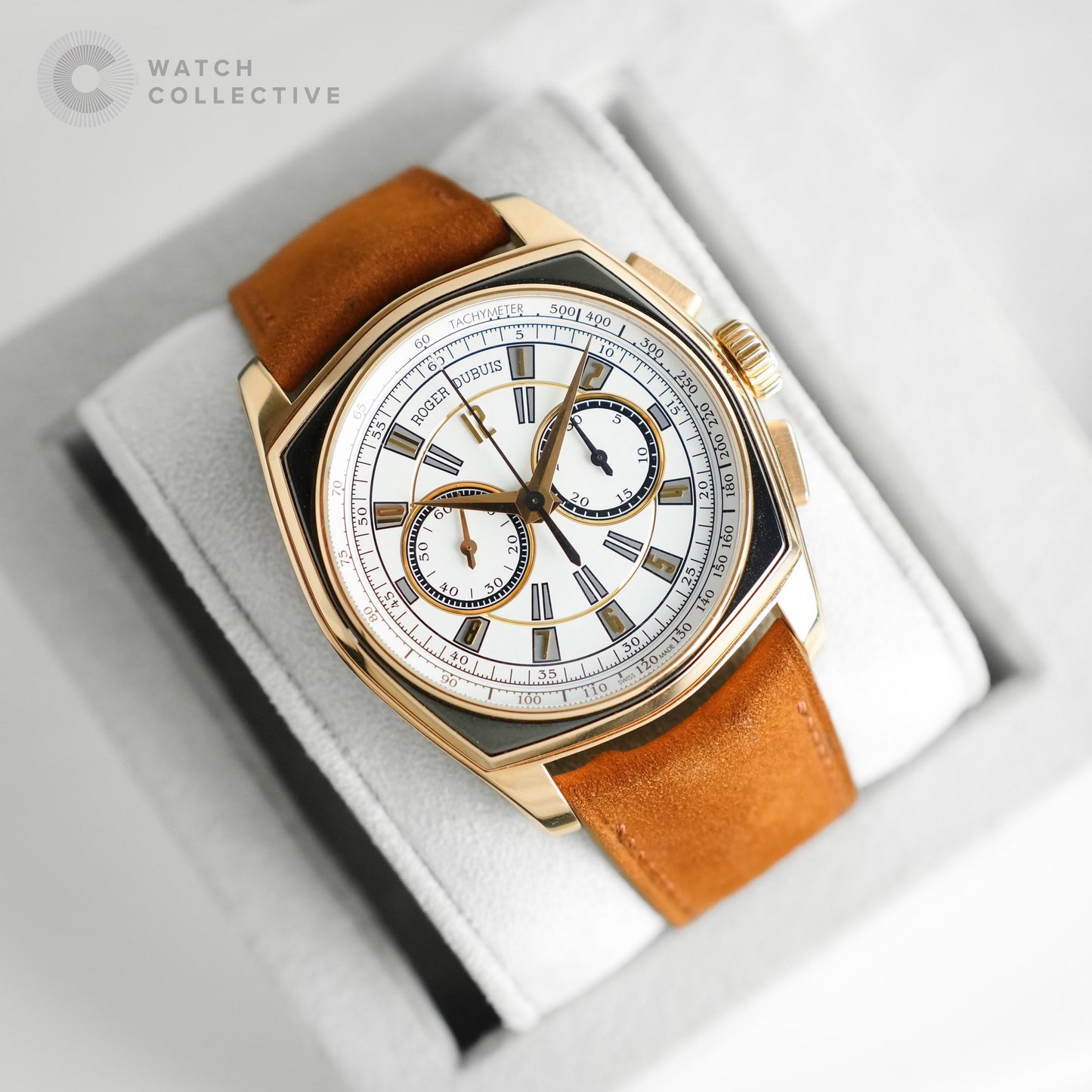 Roger Dubuis La Monégasque Chronograph 18k Rose Gold 44mm Automatic RDDBMG0008