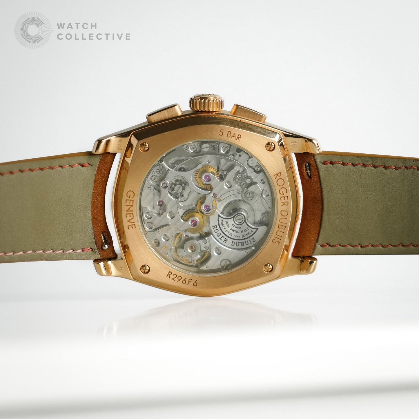 Roger Dubuis La Monégasque Chronograph 18k Rose Gold 44mm Automatic RDDBMG0008