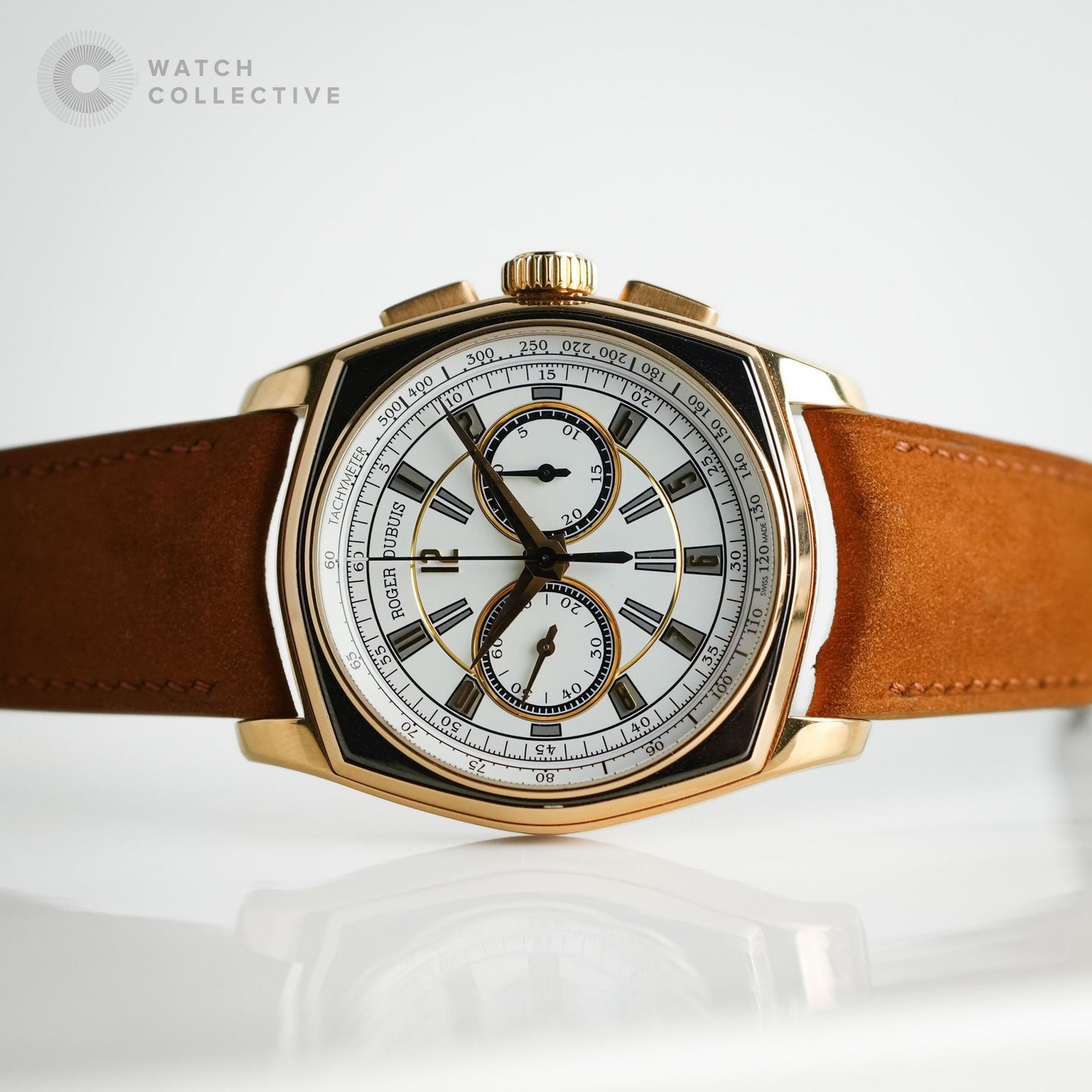 Roger Dubuis La Monégasque Chronograph 18k Rose Gold 44mm Automatic RDDBMG0008